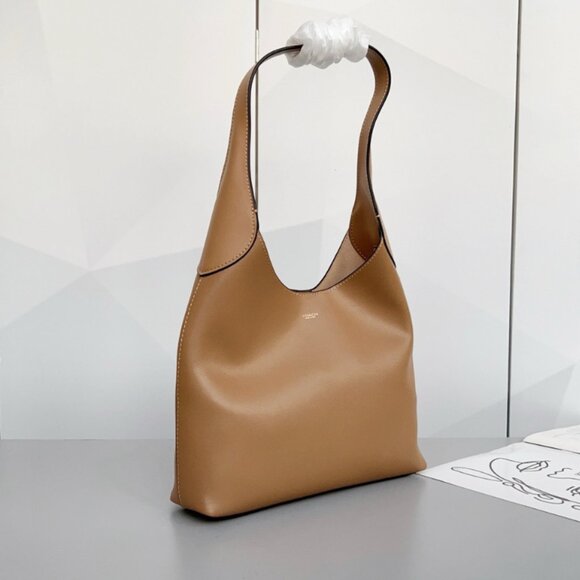 Coach Light Brown Leather Shoulder Bag - Picture 2 of 9